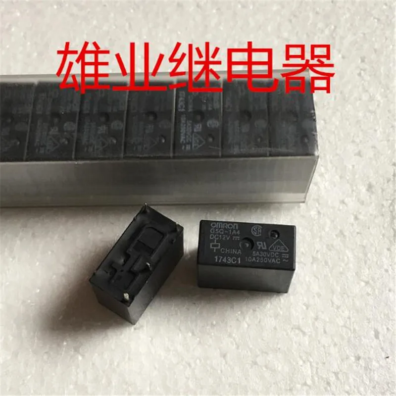 12VDC реле G5Q-1A4-12V G5Q1A412V G5Q 1A4 12V 12VDC DC12V 4PIN