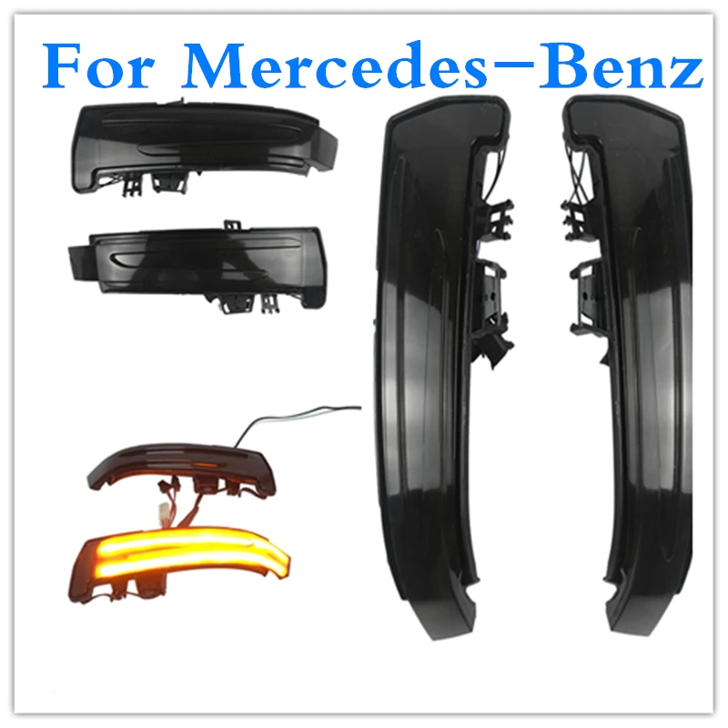 

Car Rearview Mirror Indicator Led Dynamic Water Turn Signal For Mercedes-Benz C E S Cla Gla Cls Class W176 W246 W204 W212 C117