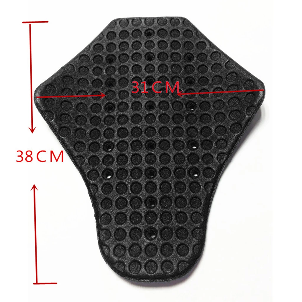 Motorcycle Bicycle Back Protector Insert - Adult Motocross Racing Armor Skiing Riding Skating Anti-Fall Pad Protective Gear