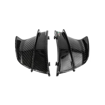 

100% Real Carbon Fiber Motorcycle Winglet Aerodynamic Wing Kit Spoiler For Ducati Panigale V4