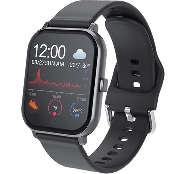 

HKBZ 1.3INCH SMART WATCH T55 Waterproof Weather Heart Rate Monitor Smart Bracelet Men Women Blood Pressure Smart wristband