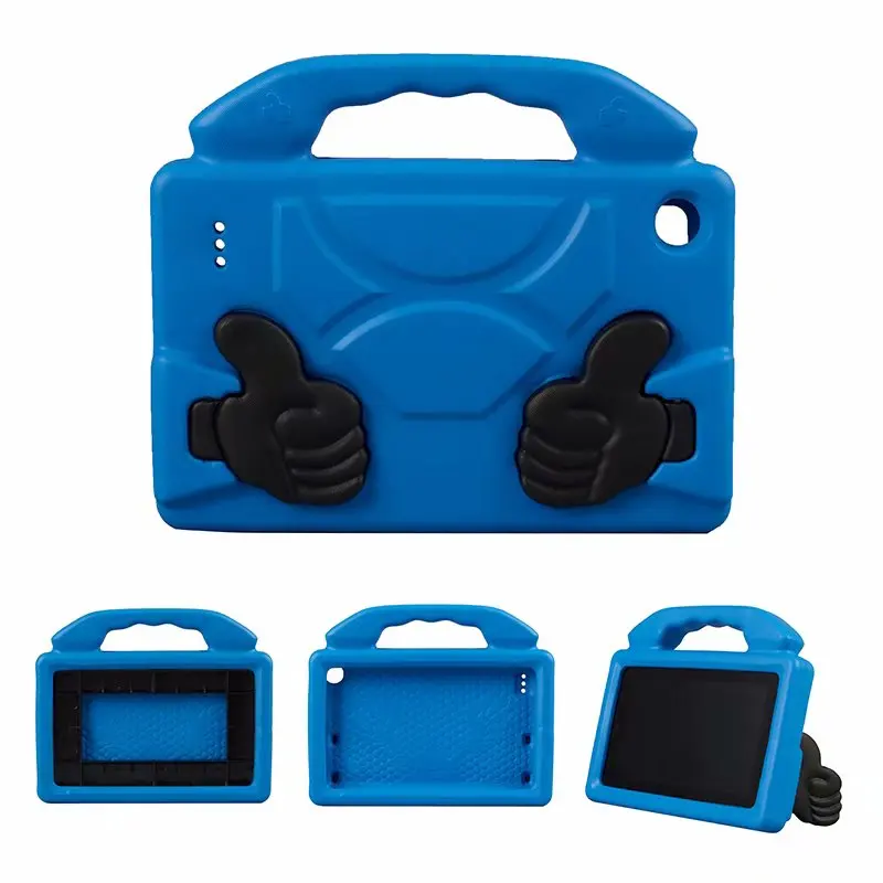 

EVA Foam Case Cover for Amazon Kindle Fire7 2015 2017 2019 7 inch Shockproof Portable protective Tablet Kids Safe Cover+pen