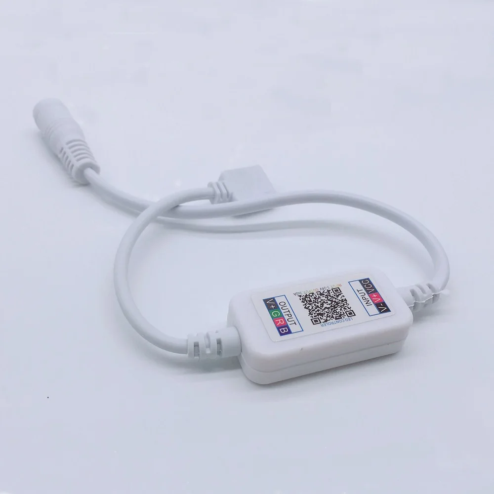 RGB Bluetooth White Magic Home DC5V 12 в 24 в Bluetooth беспроводной WiFi контроллер, RGB/RGBW IR RF светодиодный контроллер для 5050 WS2811 WS2812B светодиодный пиксель полосы - Цвет: RGB Bluetooth White