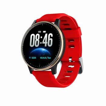 

Q20 Full Round Touch Control Heart Rate Physiological Monitor Bracelet Fitness Tracker Smart Watch Sports Bracelet