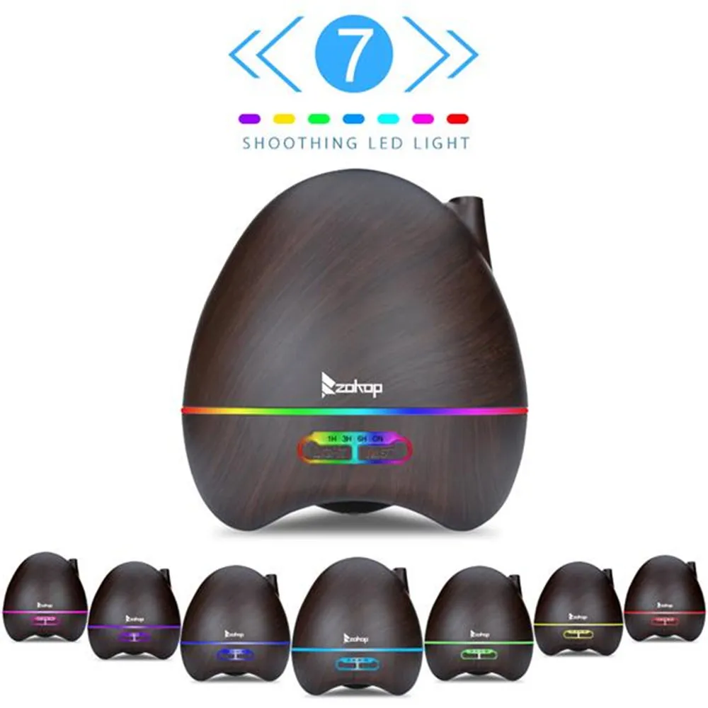 

Freeshipping 300ml Air humidifier Electric Aroma air diffuser wood Essential oil Aromatherapy cool mist maker for home Car