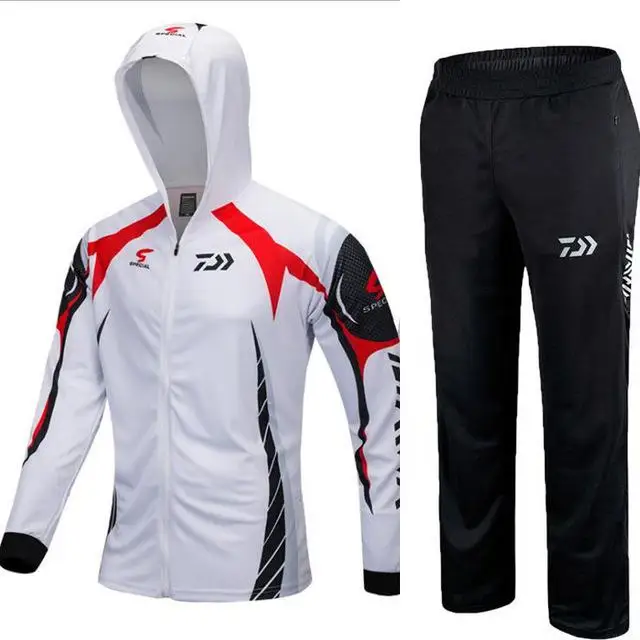 Дайв Рыбалка комплекты одежды для мужчин дышащая UPF 50+ УФ Защита открытый спортивный костюм летняя Рыбалка рубашка брюки - Цвет: 31