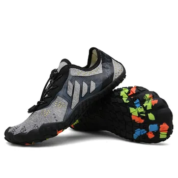 

2019 Men Shoes Aqua Shoes Beach Seaside Quick Dry Unisex Lovers Couple Footwear Big Size Outdoor Swimming Diving Sneakers