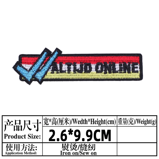 2021 Oeteldonk Emblem Frog Carnival for Netherland Emblems Full Embroidered Iron on Embroidery Patches for Clothing Applique F PE3331CT