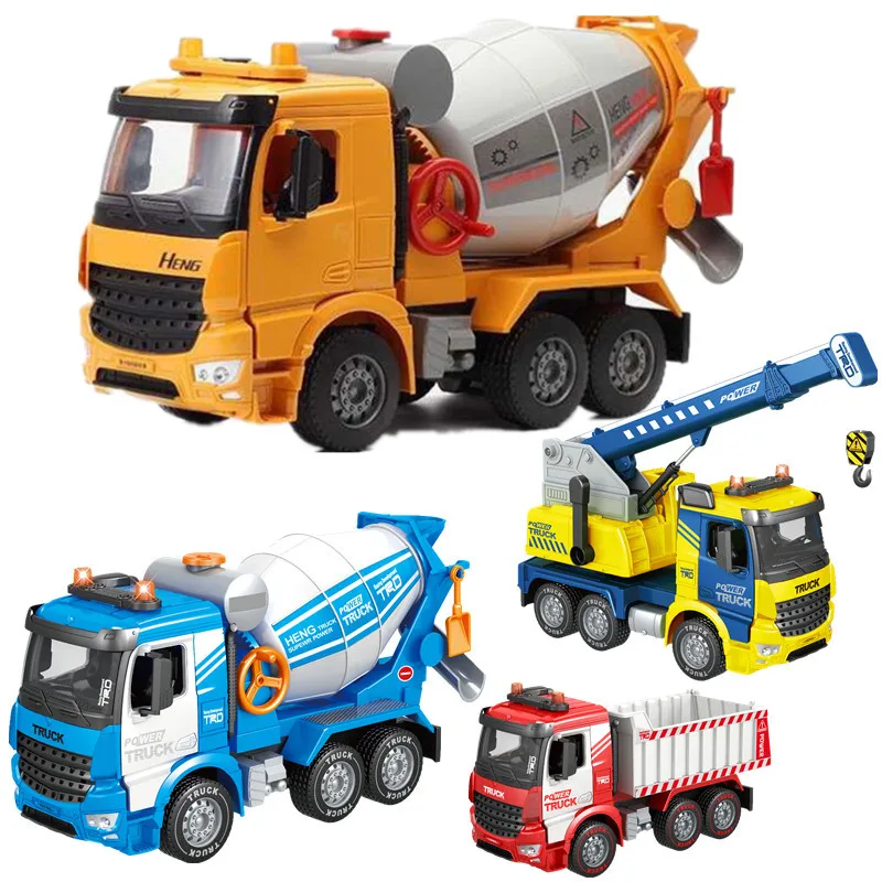 

Inertia Light And Sound Sanitation Garbage Truck Sprinkler Truck Excavator City Engineering Vehicle Super Simulation Model