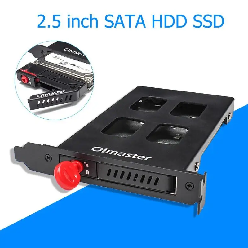 OImaster MR-9100 PCI слот жесткий диск мобильный стеллаж Внутренний 2,5 дюймов SATA HDD SSD корпус для Windows 2000/XP/Vista/7/8/10
