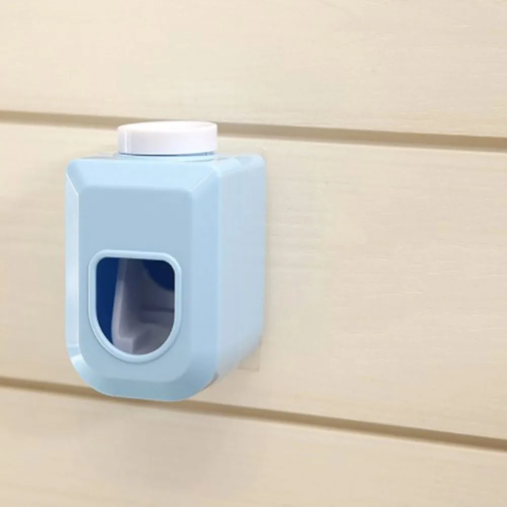 Hands Free Automatic Toothpaste Dispenser Toothpaste Squeezer Out Wall Mount Bathroom Accessories Useful