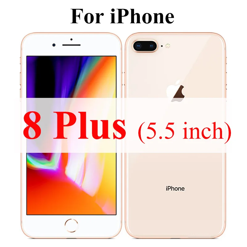 Бронированное стекло Защитная пленка для iPhone 6 S XS Max 7 8 Plus XR 6 S экранная защита 10xs 10 X R закаленное стекло защитный лист SX RX - Цвет: For iPhone 8 Plus