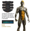 Electric Muscle Stimulator EMS Wireless Buttocks Hip Trainer Abdominal ABS Stimulator Fitness Body Slimming Massager 2