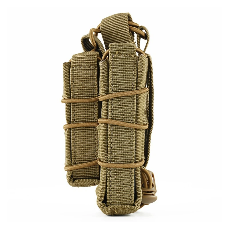 Тактическая двойная пулевидная Сумка военный Molle аксессуар сумка для тренировок на открытом воздухе Приключения охотничья Экипировка Военные Аксессуары