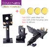 Startnow CO2 Kit de tête Laser 20mm objectif de mise au point et 25mm Mo Si support de montage miroir pour bricolage CNC Machine de découpe pièces de rechange à Base métallique ► Photo 2/5