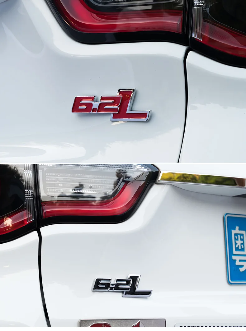 Подходит для Ford Raptor F150 Pickup Оригинальное украшение автомобиля после хвост бирка бампер наклейки 6.2L логотип автомобиля модифицированные наклейки