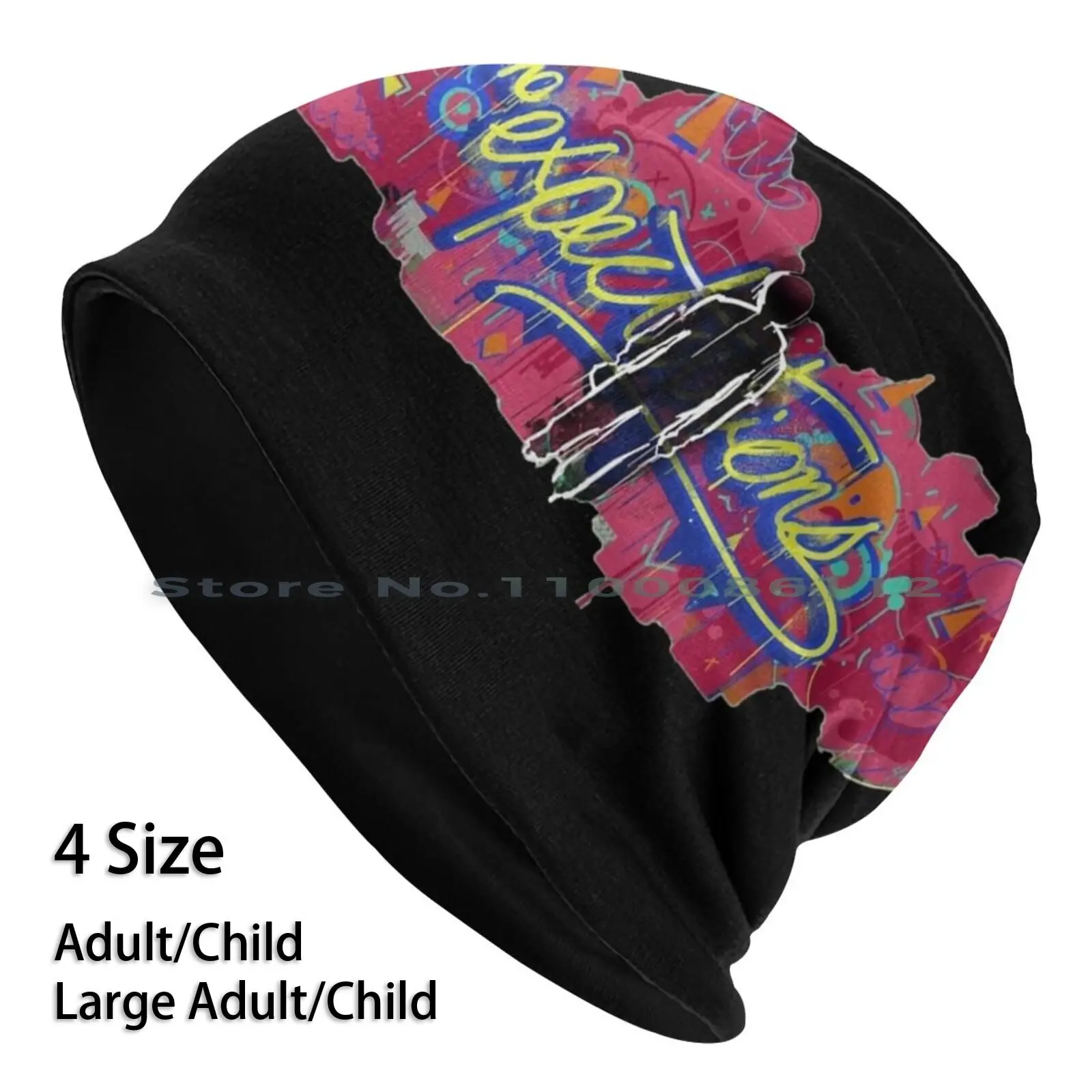 Nessuna Attesa Berretti Cappello Lavorato A Maglia Nessuna Attesa Graffiti Minimal Miles Morales Ps4 Nel Ragno Verse Rosa Viola Nero