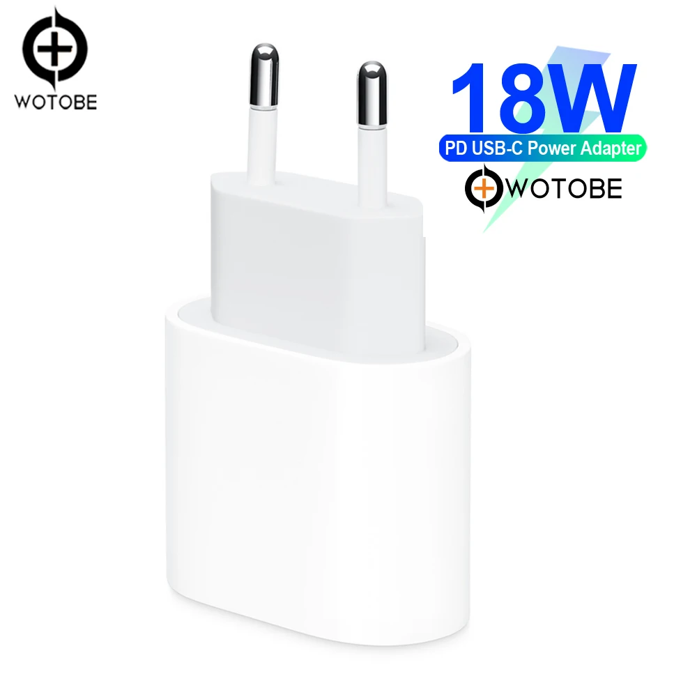 Быстро PD18W USB C Мощность адаптер TYPE-C стены Зарядное устройство для ios 11/12/13 iPad mini/Pro iPhone 8/X/XS/11/11 Pro