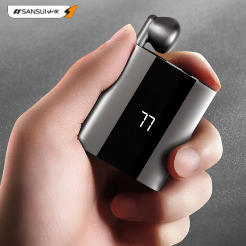 SANSUI Tws Bluetooth Earbuds Headset Earphone Era Phones Ultra-long Standby Endurance Single Double Ear High-end Sound Quality |