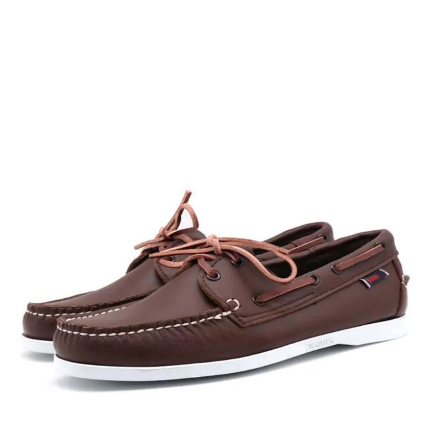 Men Genuine Leather Handmade Mocassin 
