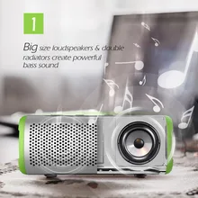 Портативный 3D объемный стерео Bluetooth динамик водонепроницаемый спортивный беспроводной Z729