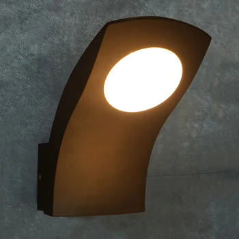 

Junejour 11W Waterproof Outdoor Wall Light LED Wall Lamp Outdoor Porch Lights for Garden Yard Garage Stair 1pcs