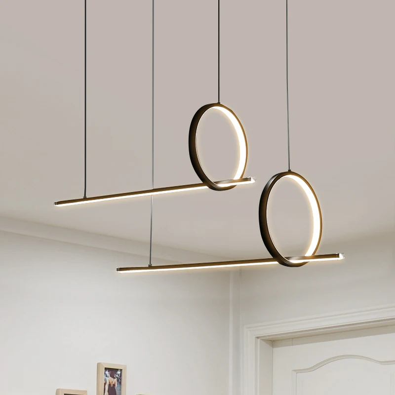 LICAN современная люстра светильник ing для офиса столовой гостиной кухни 110 В 220 Lustre