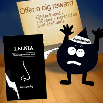 

Face Care rosacea Facial c oncealer foundation cream Remover Cleansing Minerals Pore Cleanser Pore Strip black mud x2pcs