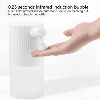 

Smart Homes Touchless Automatic Induction Foaming Hand Washer Wash Automatic Soap Dispenser Infrared Sensor Bathroom Kitchen