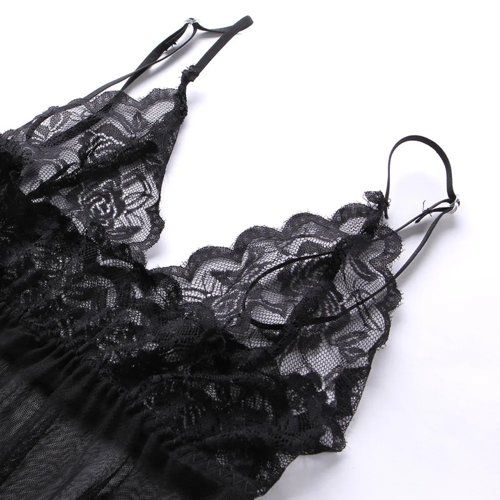 top selling Fashion Sexy Lace Sleepwear Lingerie Temptation Babydoll Underwear Nightdress Support Wholesale and Dropshipping