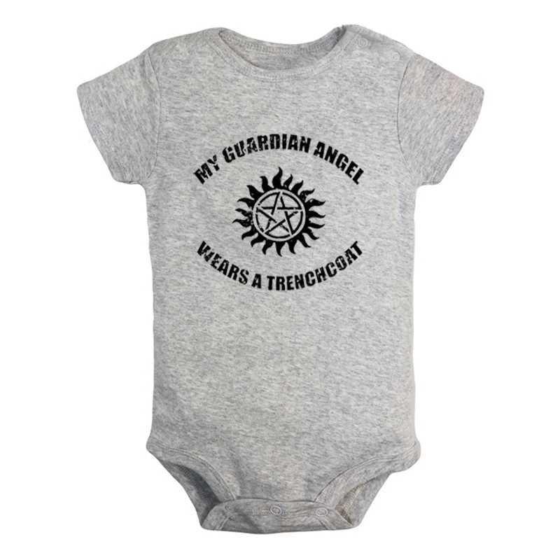 JcBaby768GD Винтажный комплект одежды для новорожденных мальчиков и девочек с принтом «Тотем» и «Ангел-хранитель» - Цвет: JcBaby768GD