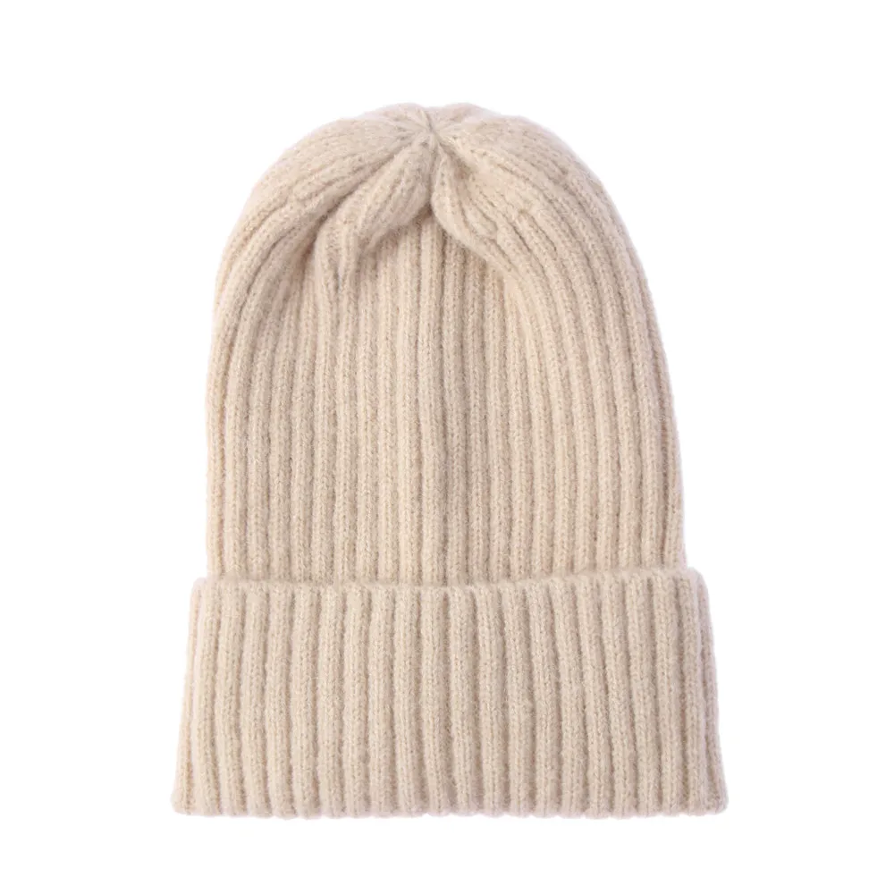 beige 1 предмет; Новинка; модные однотонные Цвет теплая шерсть вязать шапочки хеджирования шапка, вязаная шапка-носок капот Для женщин Для мужчин Мягкая Теплая Лыжная Шапка Повседневное шляпа - Цвет: beige