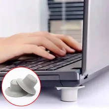 

For Macbook Pro Notebook Portable Laptop Stand Soft Silicone Support Height Increase Bracket Computer Cooling Laptop Accessory