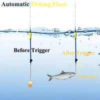 3Pack Smart Fishing Float LED Light Automatic Alarm Night Electronic Fishing