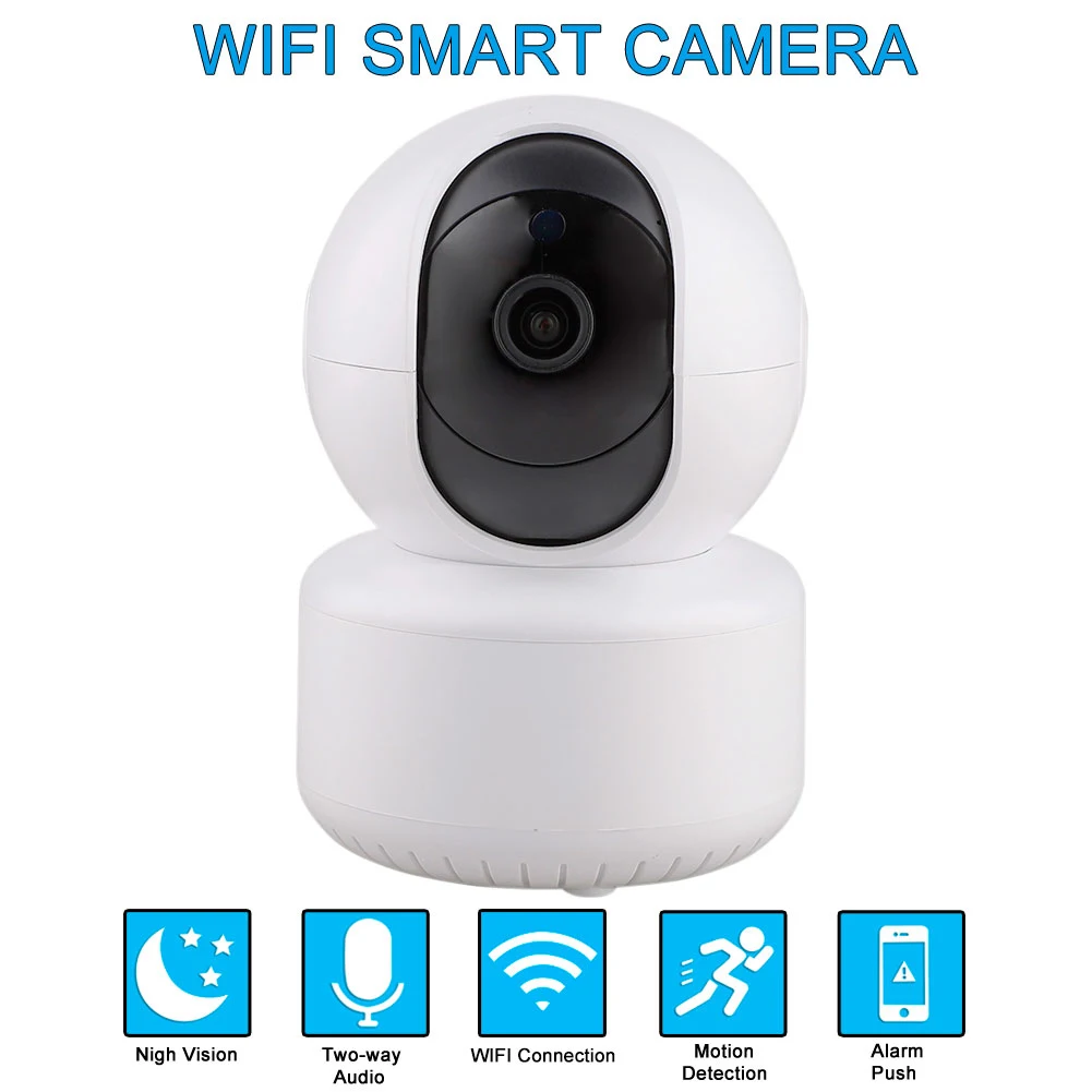 

1080P 960P IP Camera 360 Night Vision H.265 HD PTZ 2 Way Audio Talk Wireless Security 2.4G WIFI Onvif Smart Home Baby Monitor