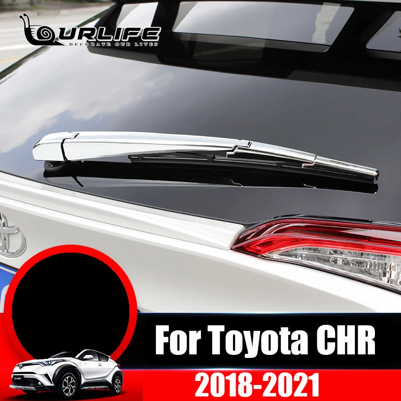 トヨタc Hr Chr 16 17 18 19 21用リアワイパーカバーリアトランクウィンドウワイパーカバークロームアクセサリー クロムスタイリング Aliexpress
