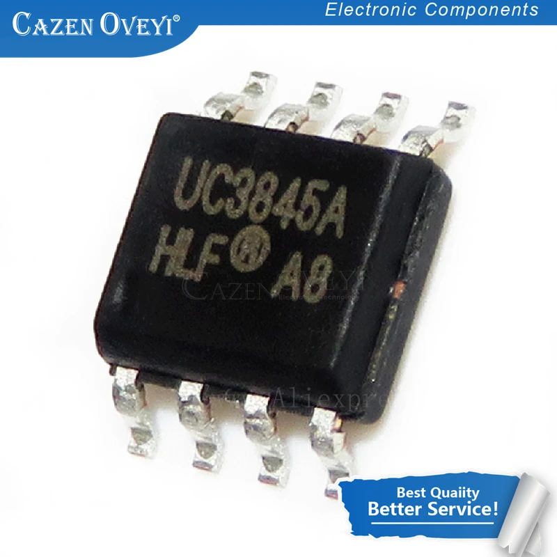 10pcs/lot UC3845 UC3845B UC3845AD 3845B UC3845BDR2G SOP-8 In Stock | Электронные компоненты и принадлежности