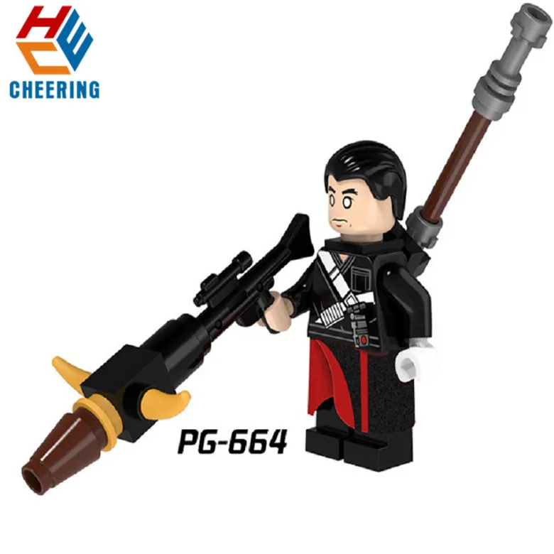 PG664 20Pcs No Box 20 шт. строительные блоки войны Рождественская бабушка Санта Клаус Дарт Вейдер подарочные кубики фигурки для детей игрушки PG8022 - Цвет: PG664 20Pcs No Box
