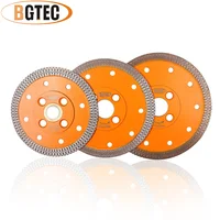BGTEC Tile Cutting Disc 105/115/125mm X Mesh Turbo for Cutting Ceramic Porcelain Tile Microlite Marble Cutter Plate Saw Blade