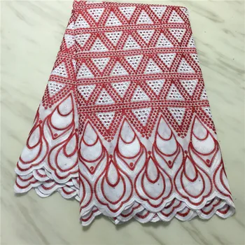 

African Lace Fabric 2020 High Quality Swiss Voile Lace In Switzerland Embroiderey Punch Cotton For Wedding Dress