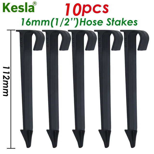 Kesla 10Db 16 Mm -Es Tét Végű Dugó Könyök Póló Öntöző Csatlakozó Kerti Mikrocsepp Öntözéshez 1/2In Pe Csőcsövek Tömlőszerelvények - Image 2