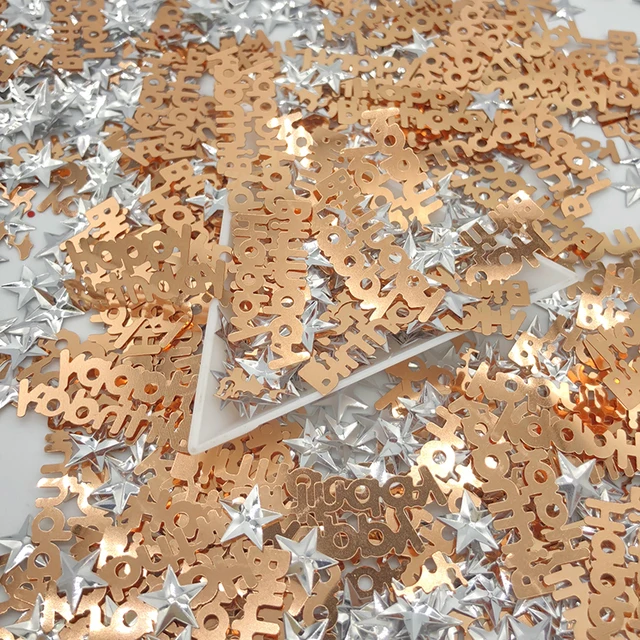 20g/Bag PVC Loose Sequins Paillettes Crafts Mixed Confetti For Nails Art Manicure/Wedding/Festival Decoration Sewing Handcraft Birthday