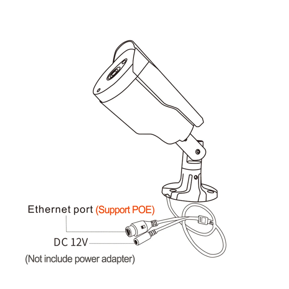 Vstarcam POE ONVIF водонепроницаемая IP66 наружная камера видеонаблюдения HD POE 1080P 2MP Пуля IP камера IR CUT ночного видения eye4 приложение