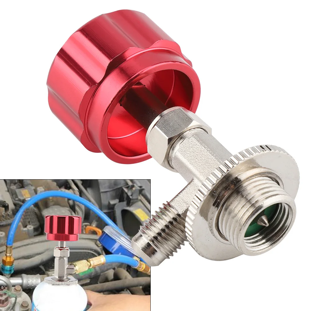 

Car Refrigerant Can Tap Dispensing Valve Bottle Opener M14 1/4 Refrigerant Bottle Openers For SEA R134a