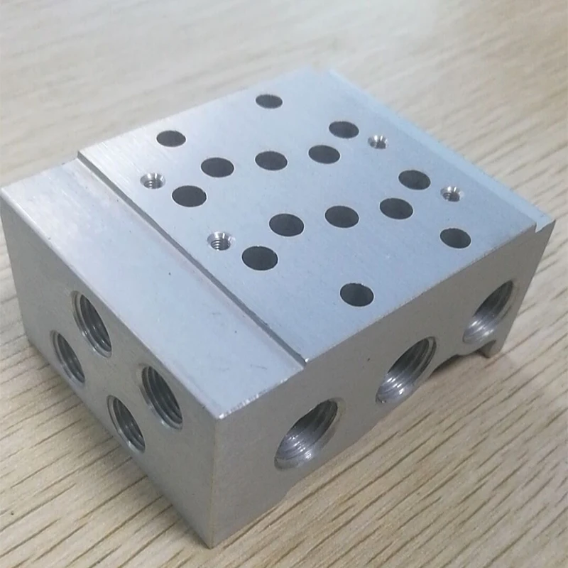 NBSANMINSE коллектор для SMC типа SY3140 серии Соленоидный клапан пневматический клапан управления клапанной панелью G 1/8