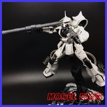 

MODEL FANS in-stock METAL SOLDIER metal build MB gundam 1/100 WHITE WOLF zaku II alloy robot action figure