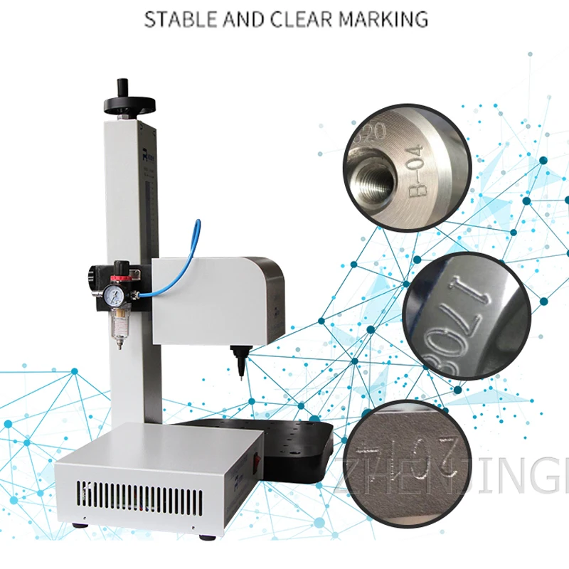 

Engraving Machine laser engraver machine Equipment Desktop Small Portable Laser Metal Nameplate Label Pneumatic Marking Machine