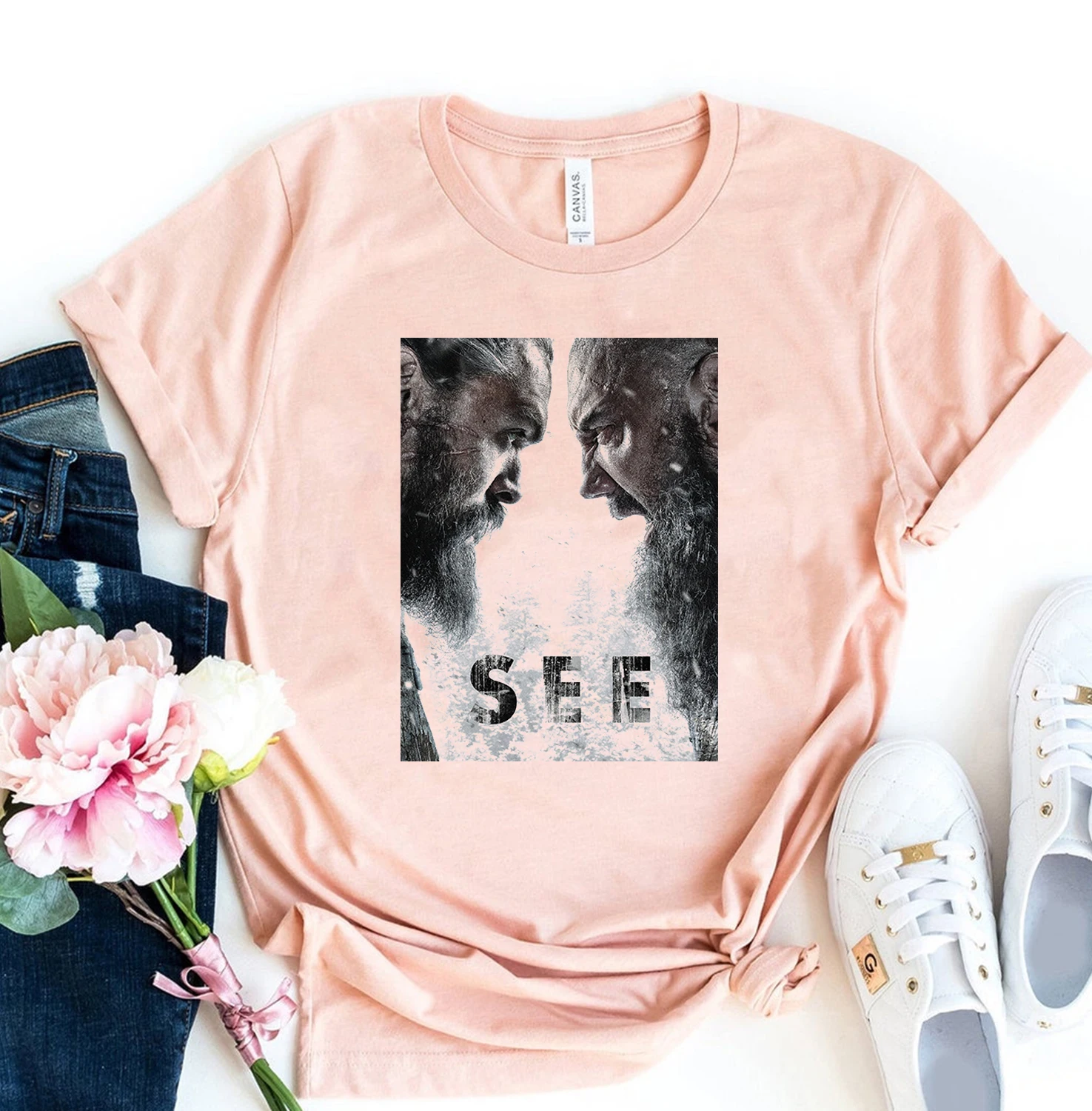 2022 See Tv Show T Shirt See Season 2 Shirt Women Clothes Female Clothing Baba Voss Tshirt  Harajuku Streetwear Tees Top