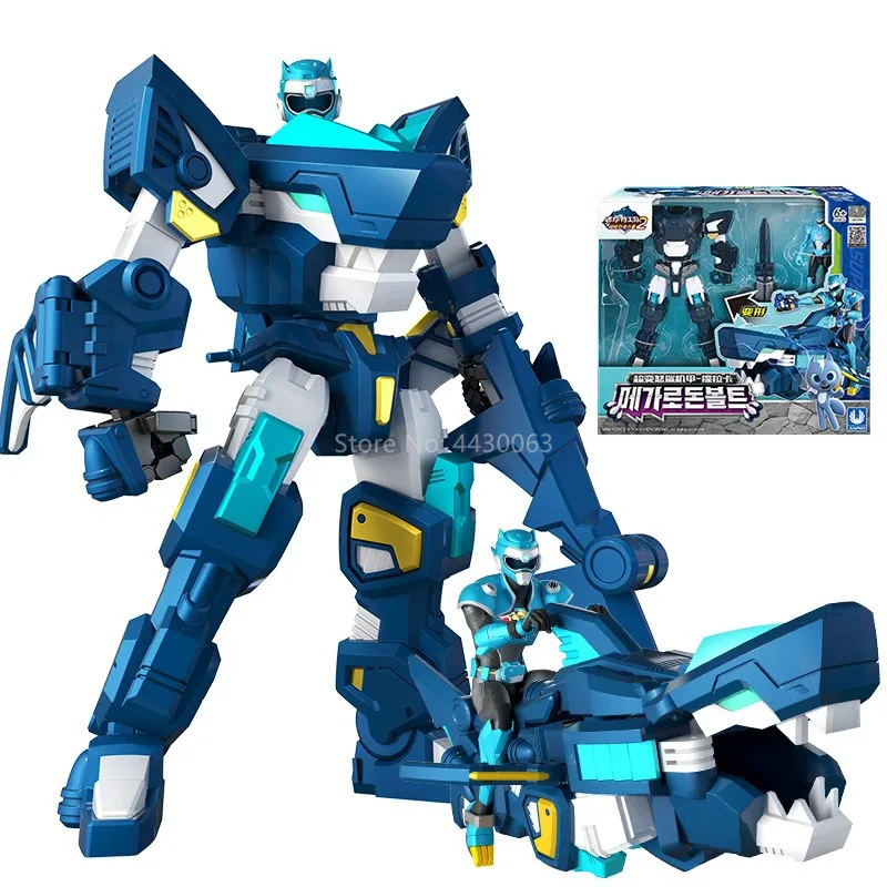 thumbnail image 1 of Figuras de acción de robot transformable Mini Force 2 Super Dino Power, el más nuevo, juguete de dinosaurio de deformación MiniForce X, 1 of 5