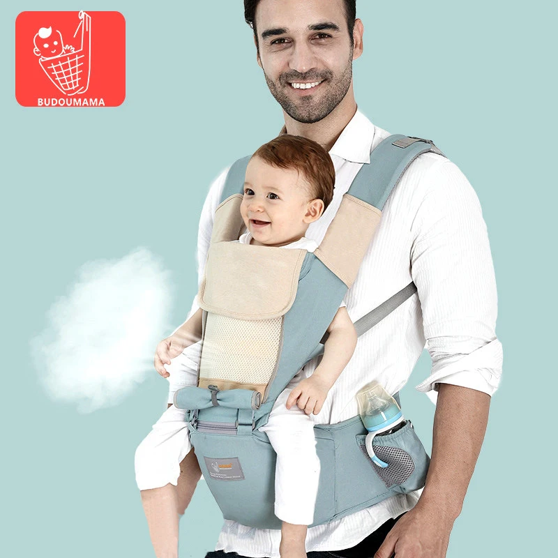 Фартук для мамы Лето четыре сезона дышащий Многофункциональный кенгуру Хипсит(пояс для ношения ребенка) перед держанием стиль детские объятия